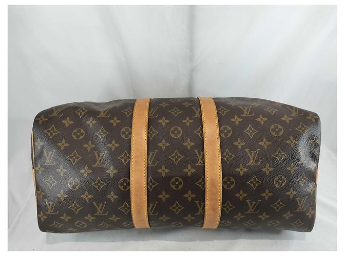 Louis Vuitton Keepall Monogram Canvas 45 Marrone - vista 6