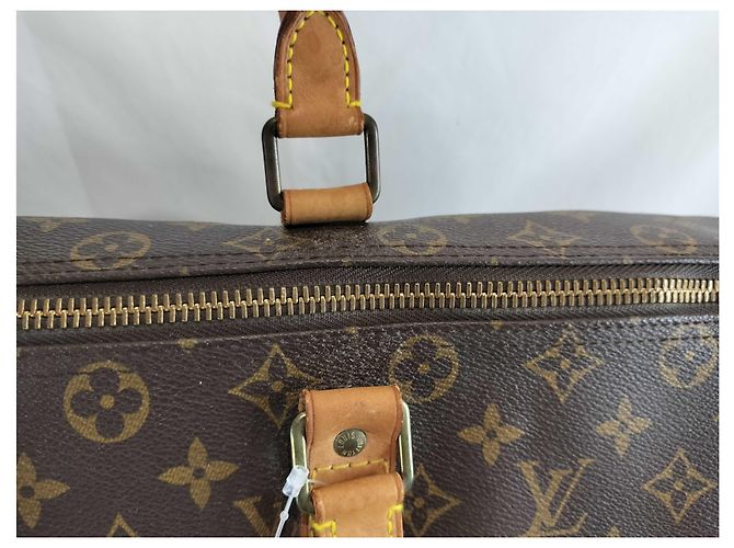 Louis Vuitton Keepall Monogram Canvas 45 Marrone - vista 7