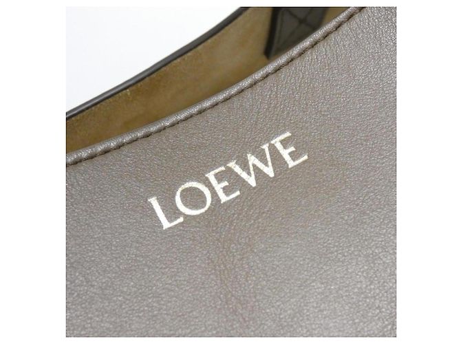 Borsa Loewe Puzzle Fold Tote XXL Marrone - vista 7