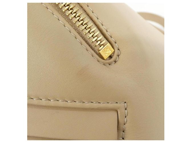 Loewe Hammock Compact Schultertasche Beige - Ansicht 5