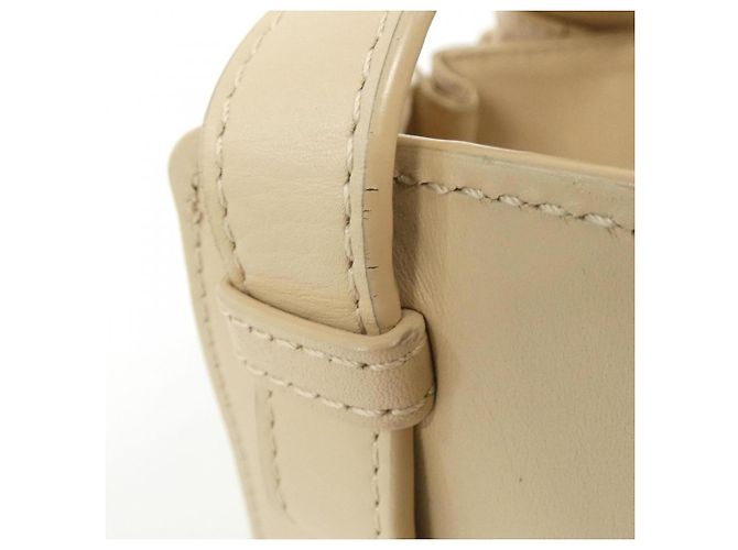 Loewe Hammock Compact Schultertasche Beige - Ansicht 6