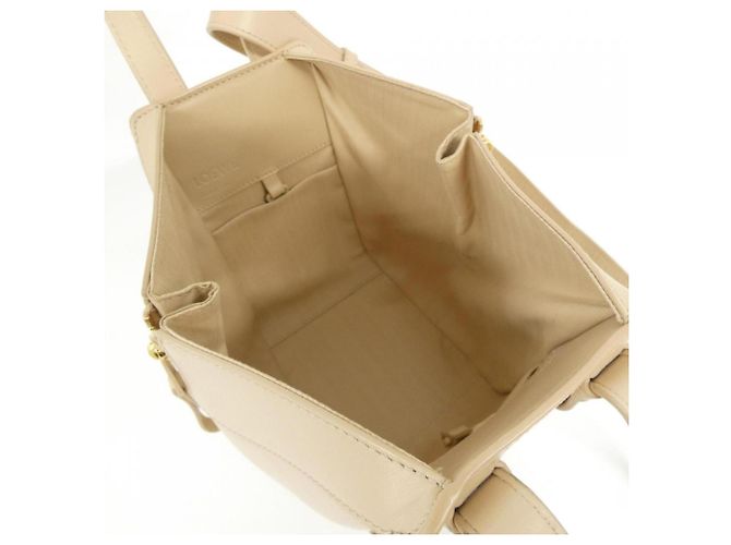 Loewe Hammock Compact Schultertasche Beige - Ansicht 8