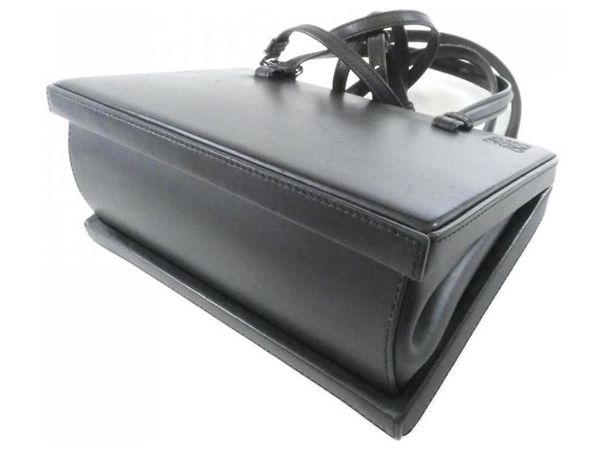 Borsa Loewe Postal - Model 309 56 W84 Nero - vista 3