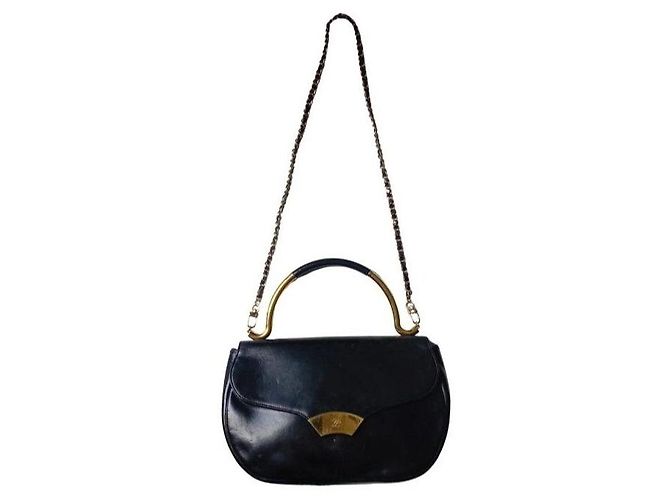 Borsa in pelle nera Karl Lagerfeld con finiture dorate Nero - vista 6