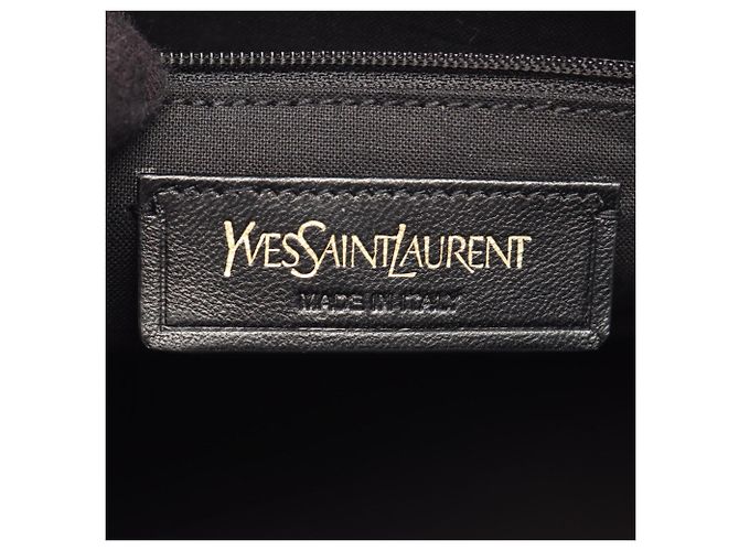 Bolso Cabas Chic Yves Saint Laurent Negro - vista 4