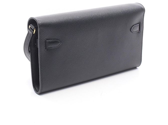 Hermès Borsa a tracolla Kelly To Go Hermes Nero - vista 2