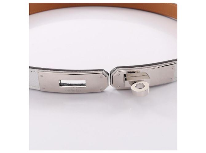 Hermès Cintura Kelly Hermes in bianco - vista 2