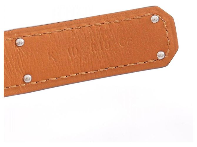 Hermès Cintura Kelly Hermes in bianco - vista 4