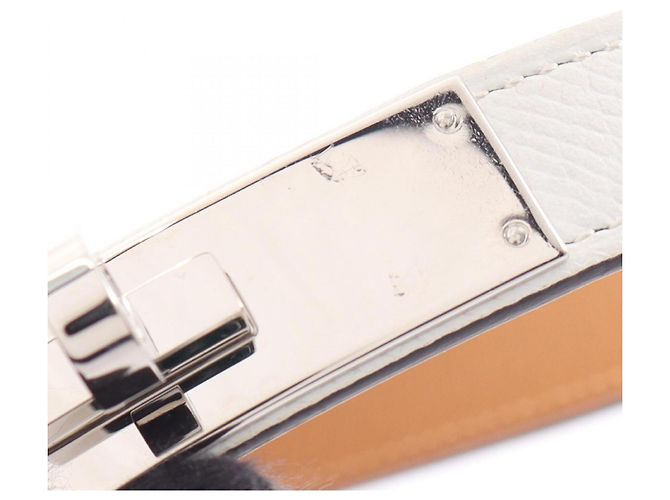 Hermès Cintura Kelly Hermes in bianco - vista 5