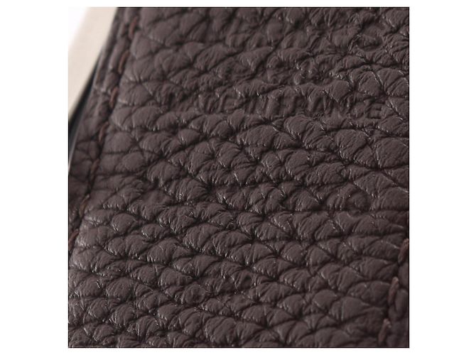Hermès Hermes Cantin 32 Chocolate Reversible Belt Brown Black - view 5