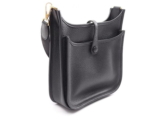 Hermès Borsa a tracolla Hermes Evelyne 23 Nero - vista 2