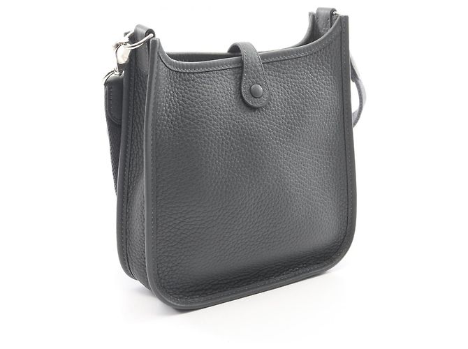Hermès Borsa a tracolla Hermes Evelyne TPM Amazon Gris Misty Marrone - vista 2