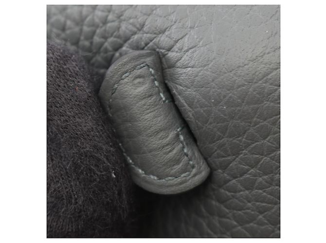 Hermès Borsa a tracolla Hermes Evelyne TPM Amazon Gris Misty Marrone - vista 5