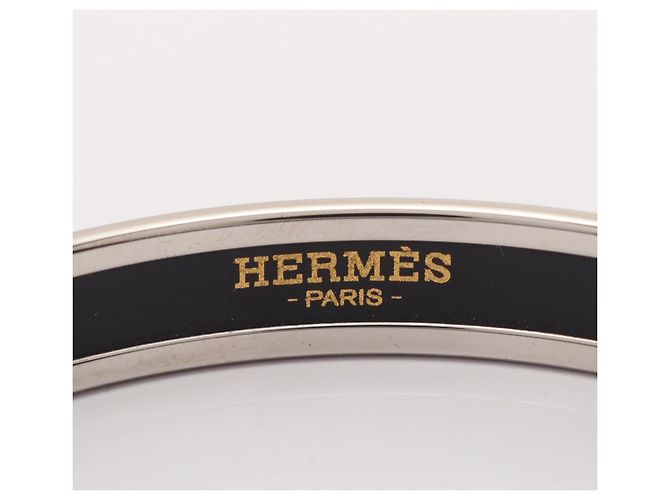 Hermès Hermes HERMES Email PM Armreif Silber Pink - Ansicht 3
