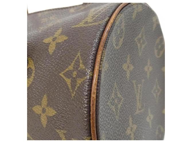 Borsa Louis Vuitton Monogram Papillon Marrone - vista 3