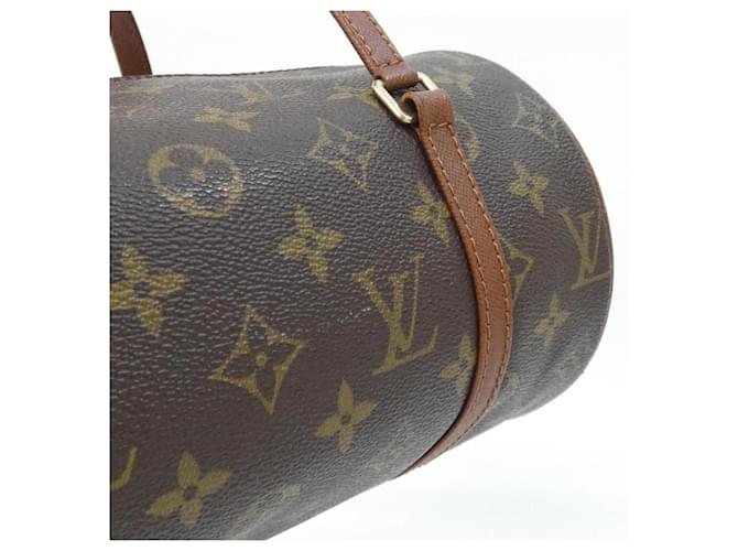 Borsa Louis Vuitton Monogram Papillon Marrone - vista 4