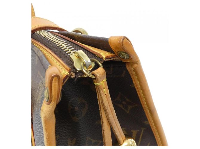 Borsa a tracolla Louis Vuitton Monogram Popincourt O Marrone - vista 3