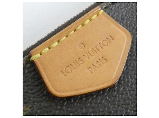 Louis Vuitton Monogram Multi Pochette Accessoires Braun Khaki - Ansicht 5