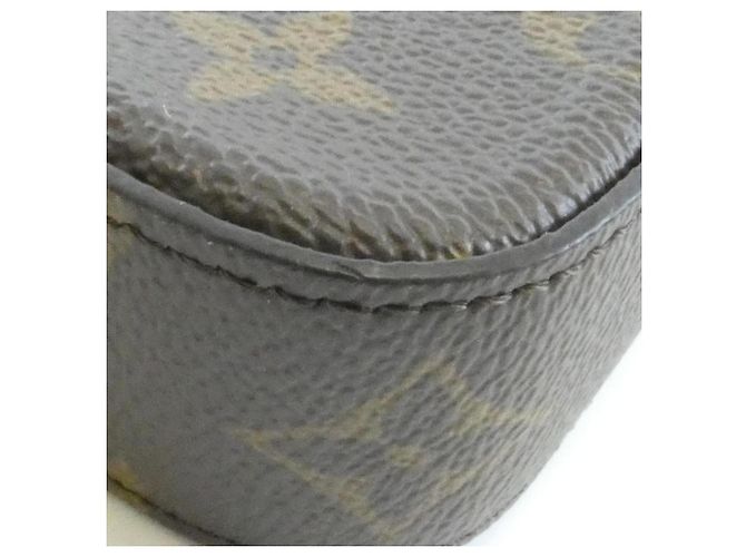Louis Vuitton Monogram Multi Pochette Felicie Marrone Cachi - vista 4