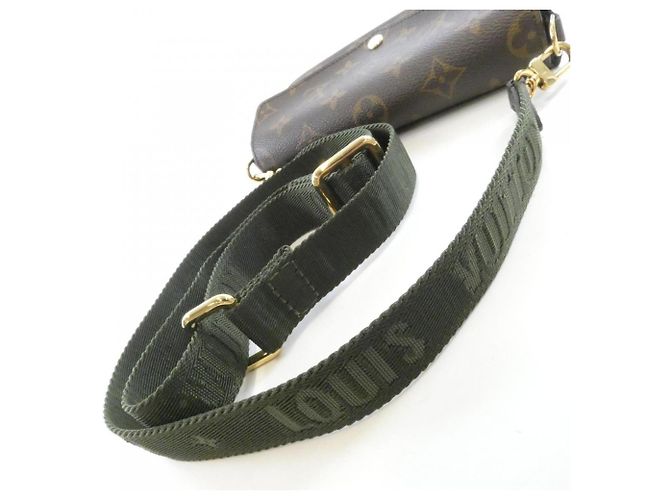 Louis Vuitton Monogram Multi Pochette Felicie Marrone Cachi - vista 5
