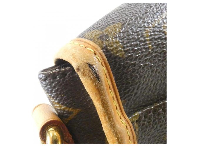 Borsa a Spalla Louis Vuitton Monogram Menilmontant PM Marrone - vista 6