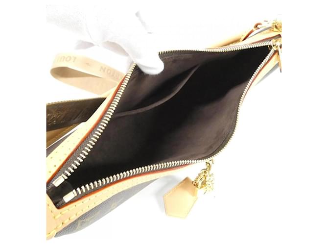 Borsa a Spalla Louis Vuitton Monogram Looping Marrone - vista 7