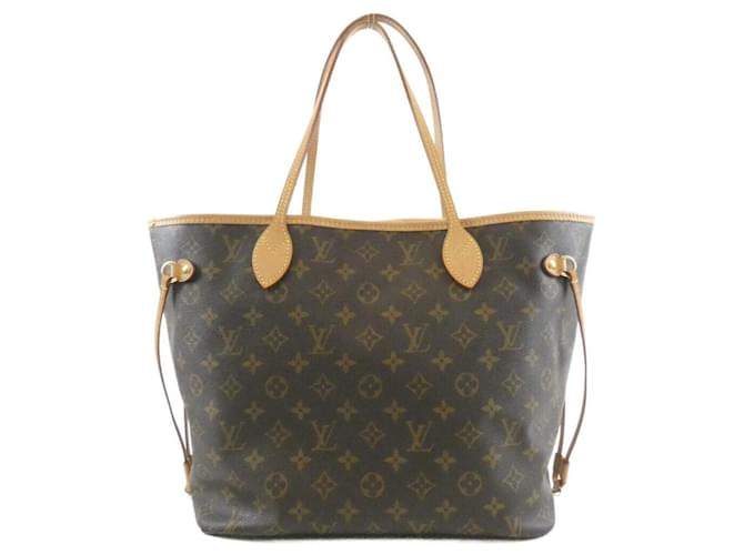 Borsa Louis Vuitton Monogram Neverfull Marrone - vista 2