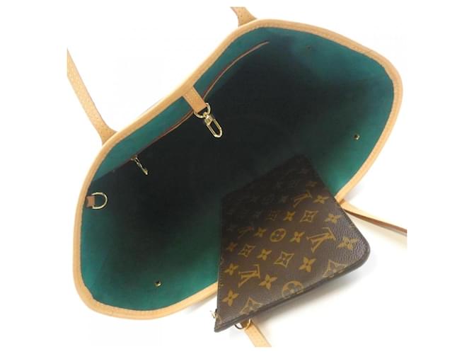 Borsa Louis Vuitton Monogram Neverfull Marrone - vista 7