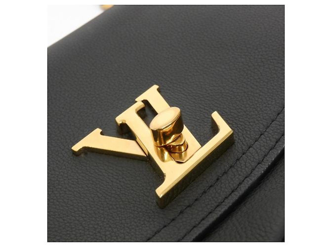 Bolso Lockme Chain Louis Vuitton Negro - vista 5