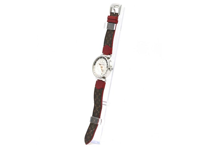 Montre Louis Vuitton Tambour Moon Dual Time QA105 Quartz - vue 2