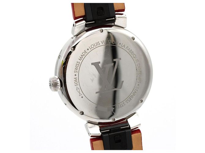 Montre Louis Vuitton Tambour Moon Dual Time QA105 Quartz - vue 5