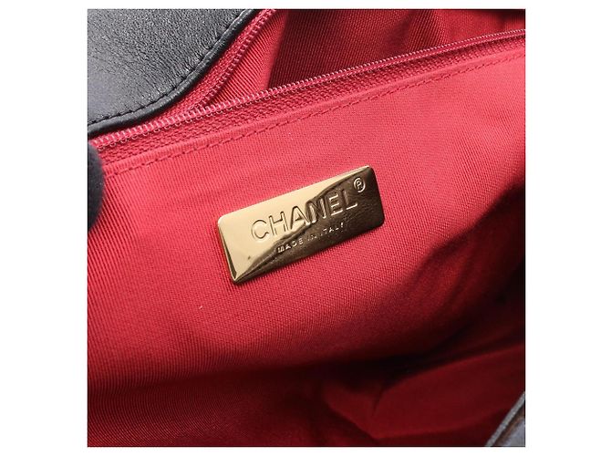 Borsa 2-Way Chanel 19 Dixneuf Maxi Nero - vista 4