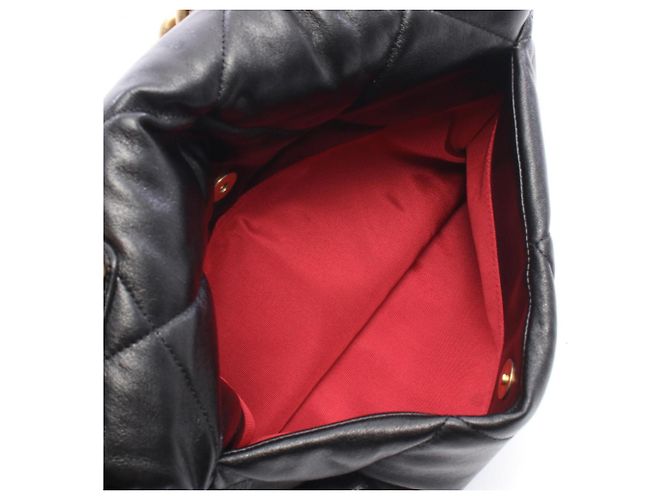 Borsa 2-Way Chanel 19 Dixneuf Maxi Nero - vista 6