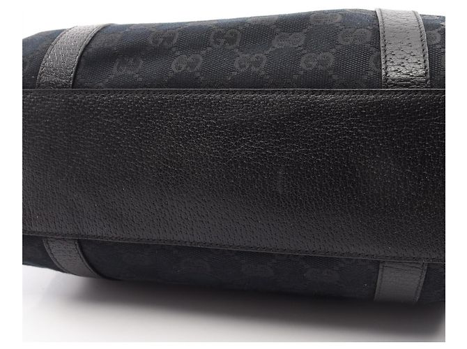Borsa Gucci Abbey GG Canvas Nero - vista 5