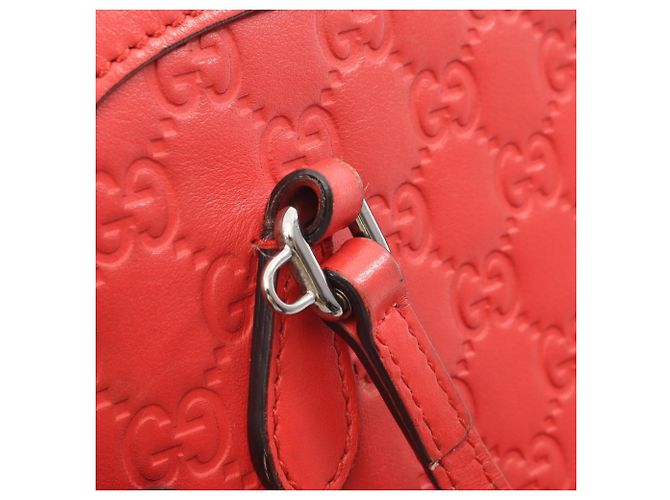 Borsa 2-Way Gucci Guccissima Rosso - vista 7