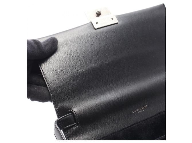 2-Way Belchasse Medium Handtasche Yves Saint Laurent Schwarz - Ansicht 7