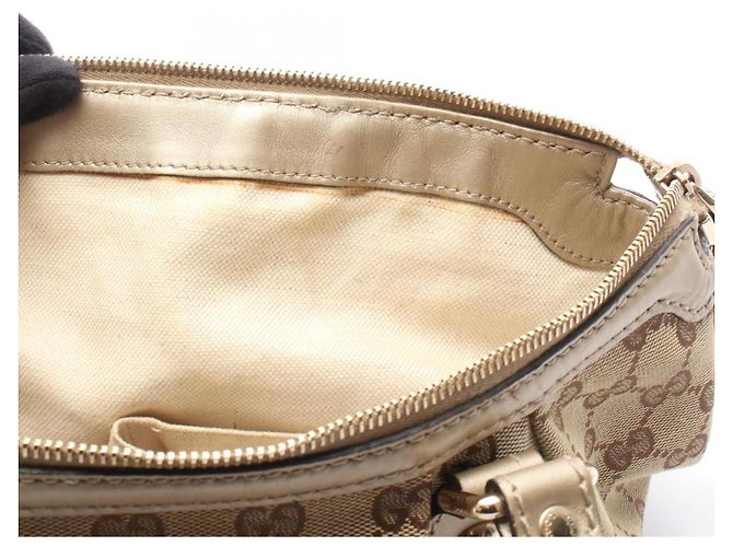 Borsa 2-Way Gucci Sukey GG Canvas Marrone Beige - vista 7
