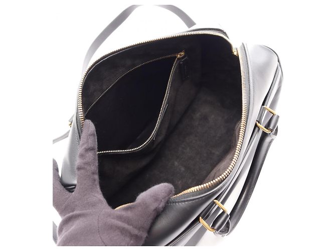 Yves Saint Laurent Classic Duffle Handtasche Schwarz - Ansicht 3