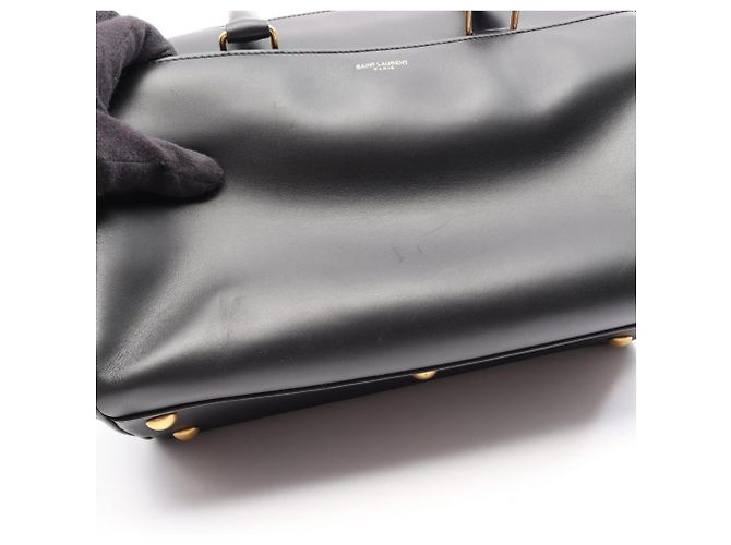 Yves Saint Laurent Classic Duffle Handtasche Schwarz - Ansicht 7