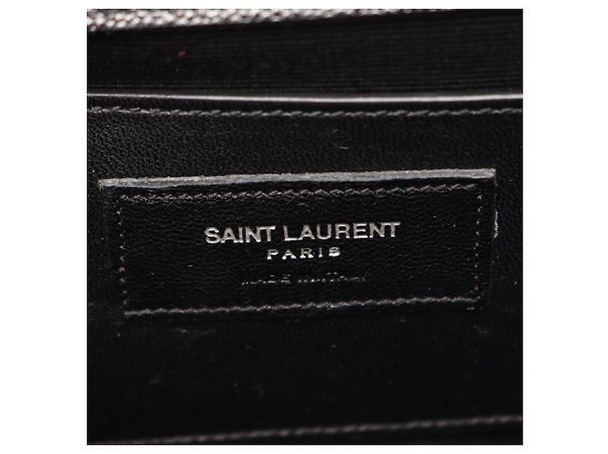 Borsa a Spalla Yves Saint Laurent Kate Medium Studded Nero - vista 4