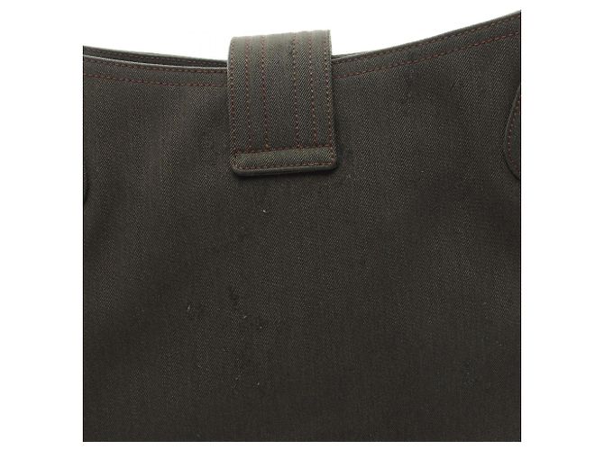 Borsa a tracolla Salvatore Ferragamo Gancini Verde - vista 5