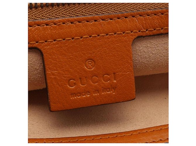 Borsa Tote Gucci Liber Medium Marrone - vista 4
