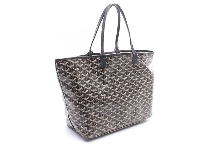 Borsa Tote Goyard Saint Louis PM Marrone Nero Bianco - vista 2