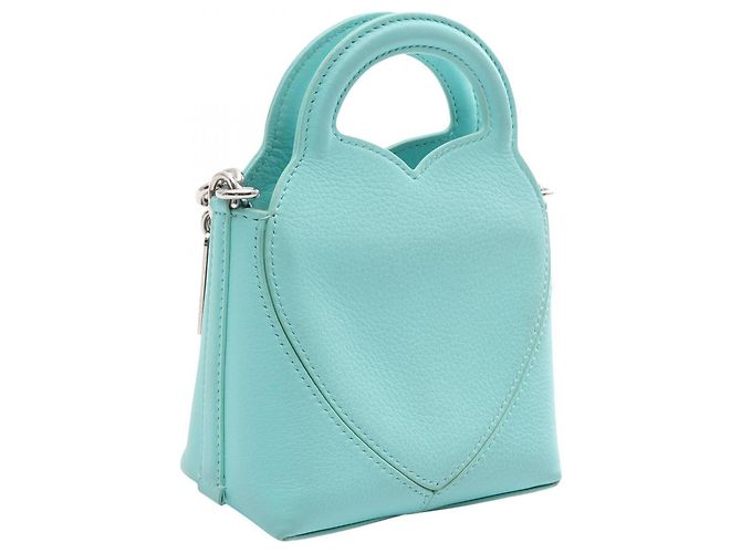 Borsa 2 modi Tiffany & Co. Return to Micro Charm Verde - vista 2