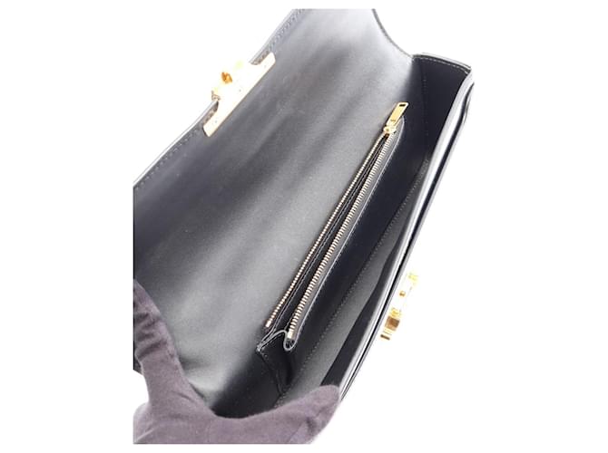 Céline Borsa a Spalla Celine Claude Triomphe Large Nero - vista 3