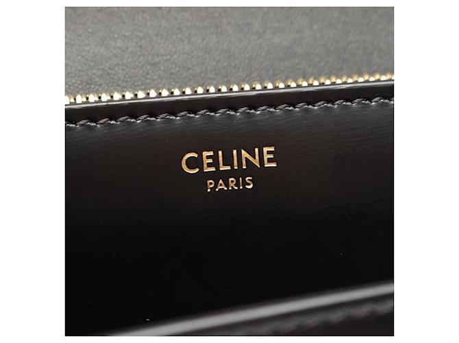 Céline Borsa a Spalla Celine Claude Triomphe Large Nero - vista 4