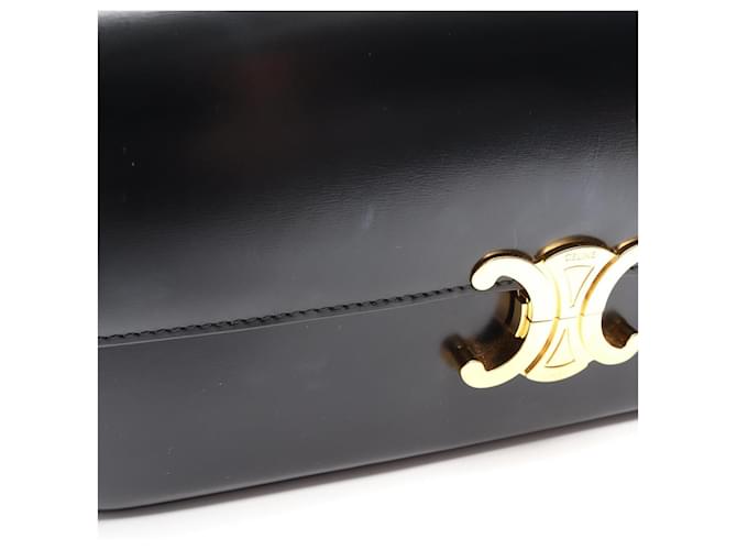 Céline Borsa a Spalla Celine Claude Triomphe Large Nero - vista 6