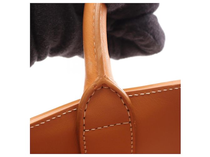Céline Borsa Tote Cabas Verticale Celine Small 2-Way Marrone Crudo - vista 6