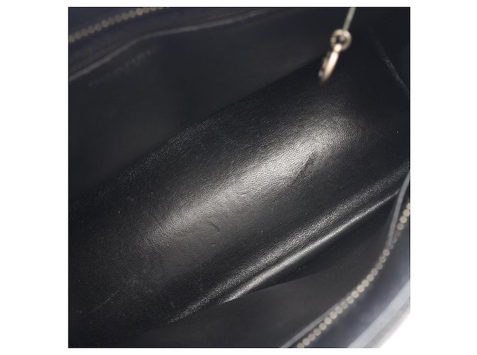 Borsa Tote Chanel Reissue in pelle di vitello martellata nera Nero - vista 10