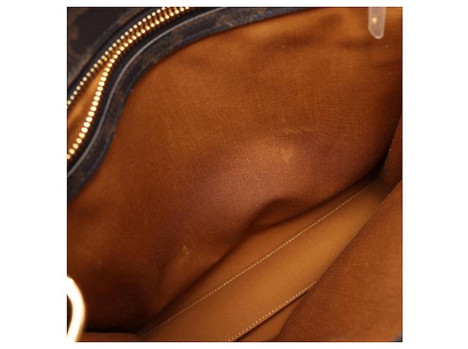 Céline Celine Small Vertical Cabas Triomphe Borsa Tote 2-Way Marrone Nero Bianco - vista 5